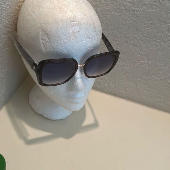 Kate Spade Kimber Sunglasses Blue Havana Tortoise Shell Print Big Oversized NWT - Picture 12 of 14